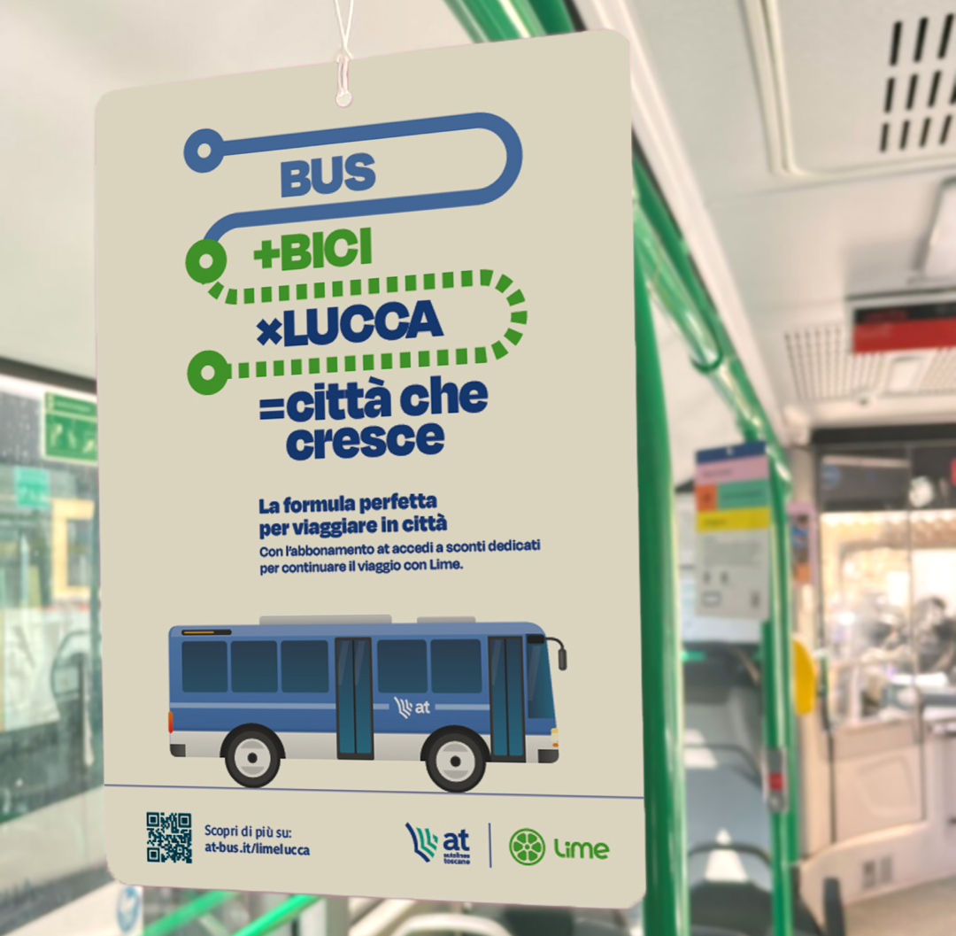 Bus + Bici a Lucca