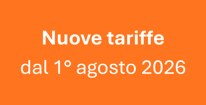 nuove tariffe