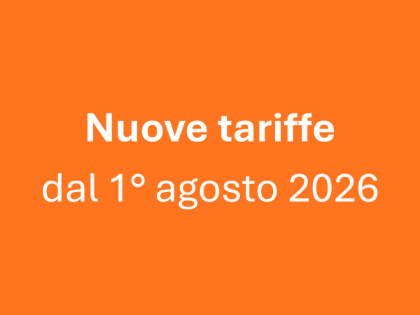 nuove tariffe